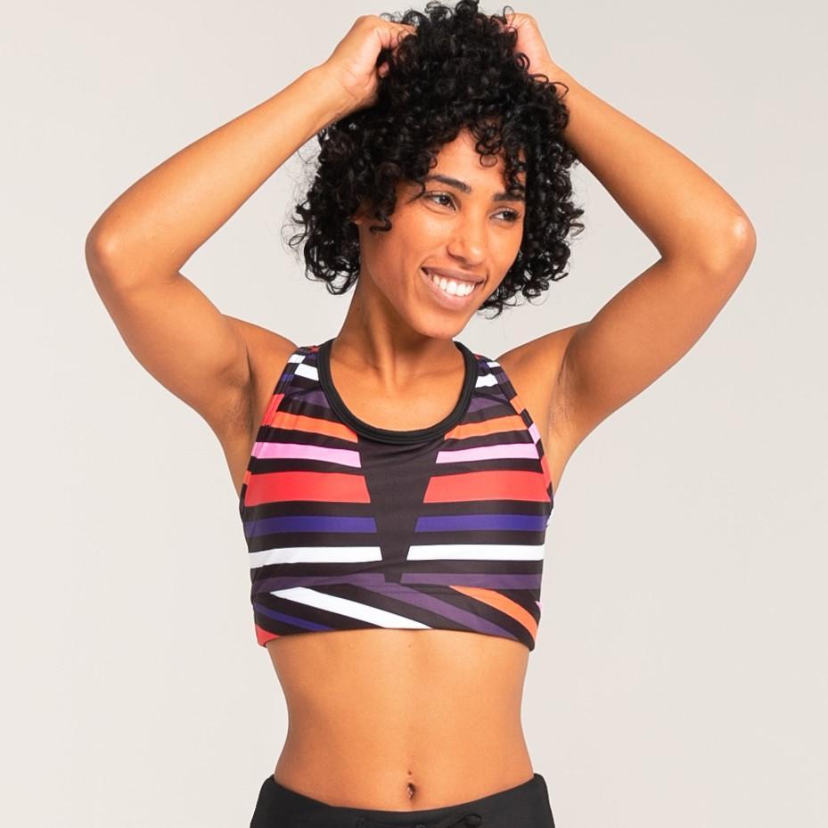 Aso-Oke Vibrant Sports Bra