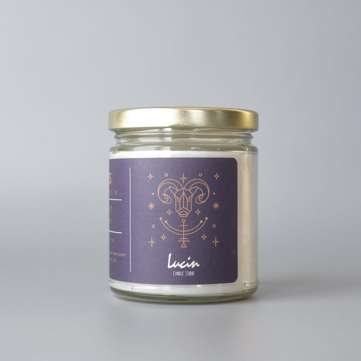 Aries, Zodiac Candle