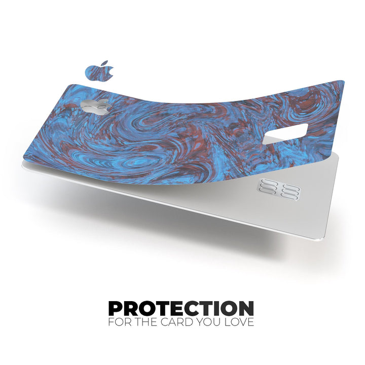 Blue Slate Marble Surface V41 - Premium Protective Decal Skin-Kit for