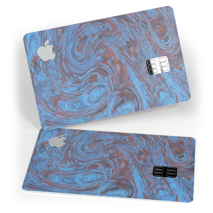 Blue Slate Marble Surface V41 - Premium Protective Decal Skin-Kit for