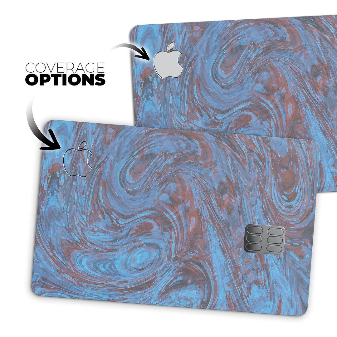 Blue Slate Marble Surface V41 - Premium Protective Decal Skin-Kit for