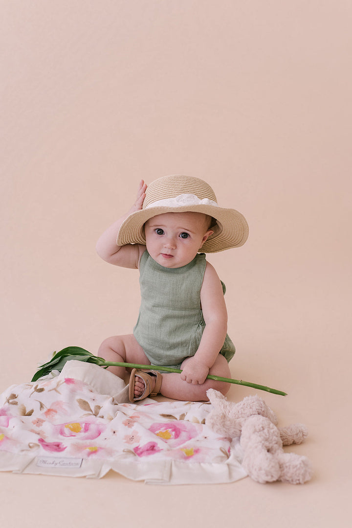 Sage Halter Romper
