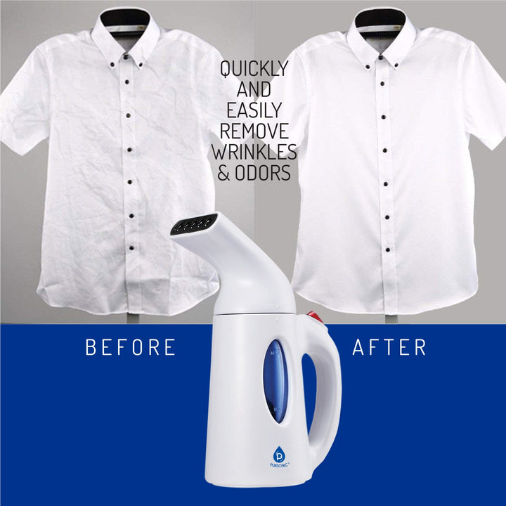 Pursonic 130ml Handheld Fabric Fast Heat-up Powerful Travel Clothes