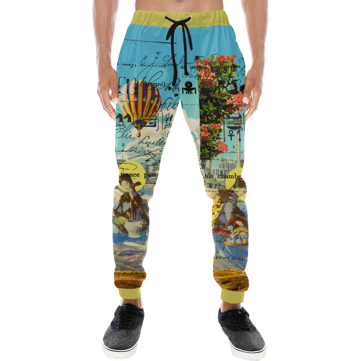 THE CONCERT II Men's All Over Print Sweatpants