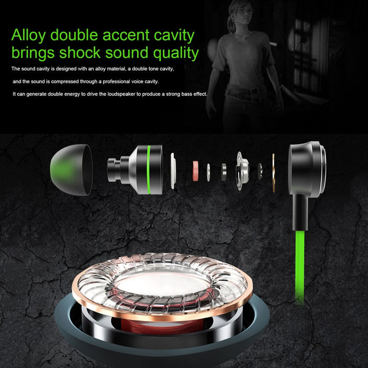 Stereo Bass High Sensitivity Mic Running In-Ear Earphones