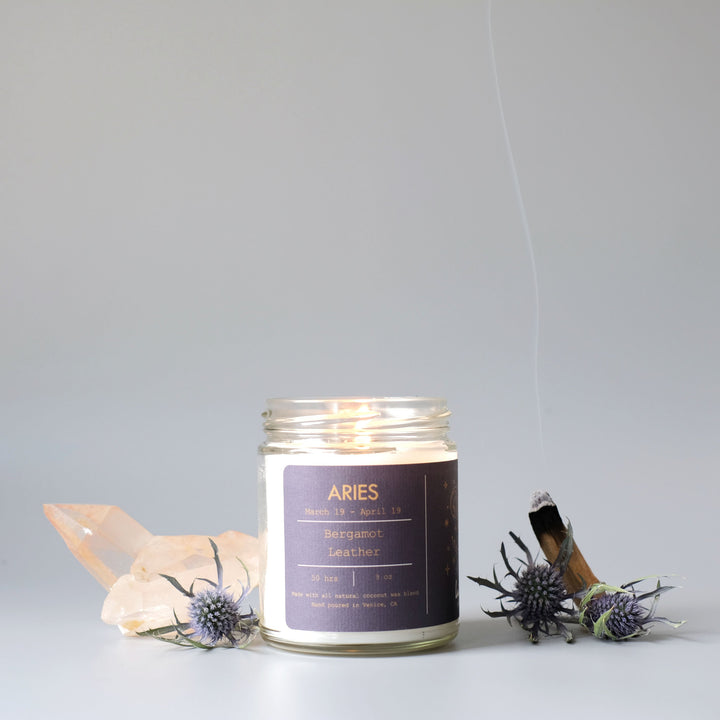 Aries, Zodiac Candle