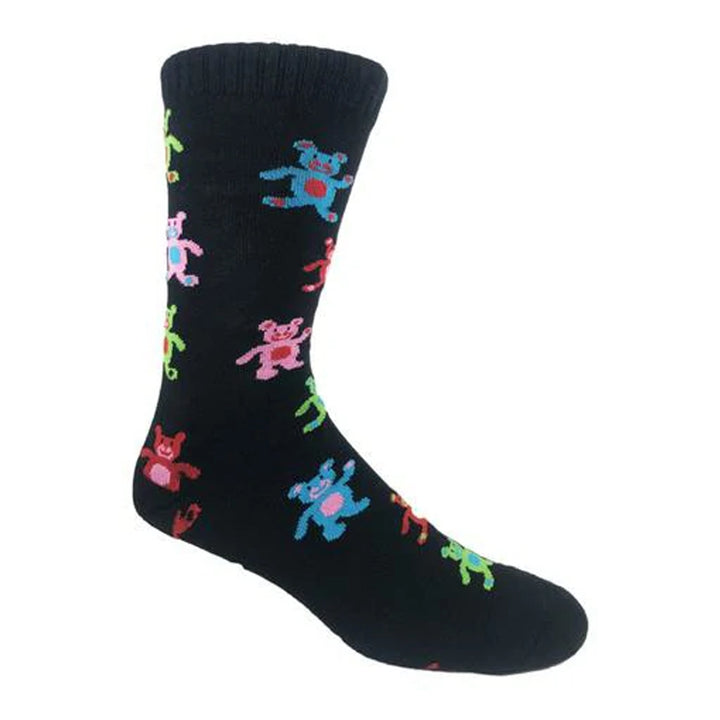 Dancing Teddy Bears Crew Socks