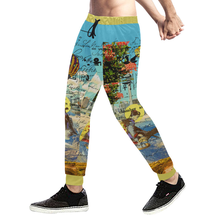 THE CONCERT II Men's All Over Print Sweatpants