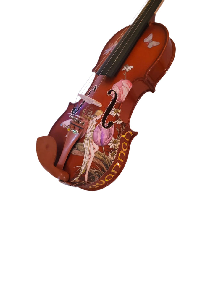 Fairy Violin II Outfit, w/ pastel crystals on fine tuners w/