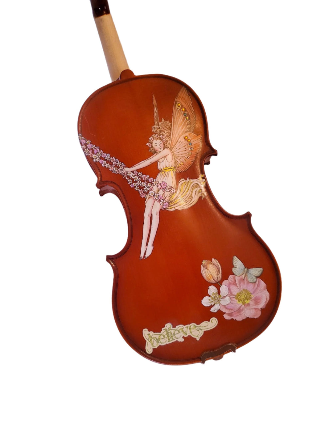 Fairy Violin II Outfit, w/ pastel crystals on fine tuners w/