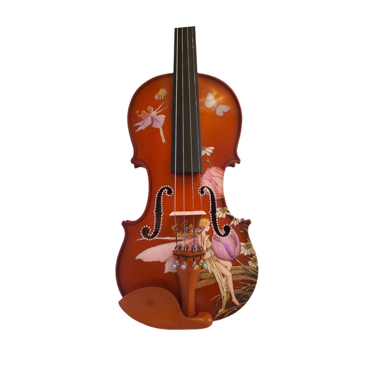 Fairy Violin II Outfit, w/ pastel crystals on fine tuners w/
