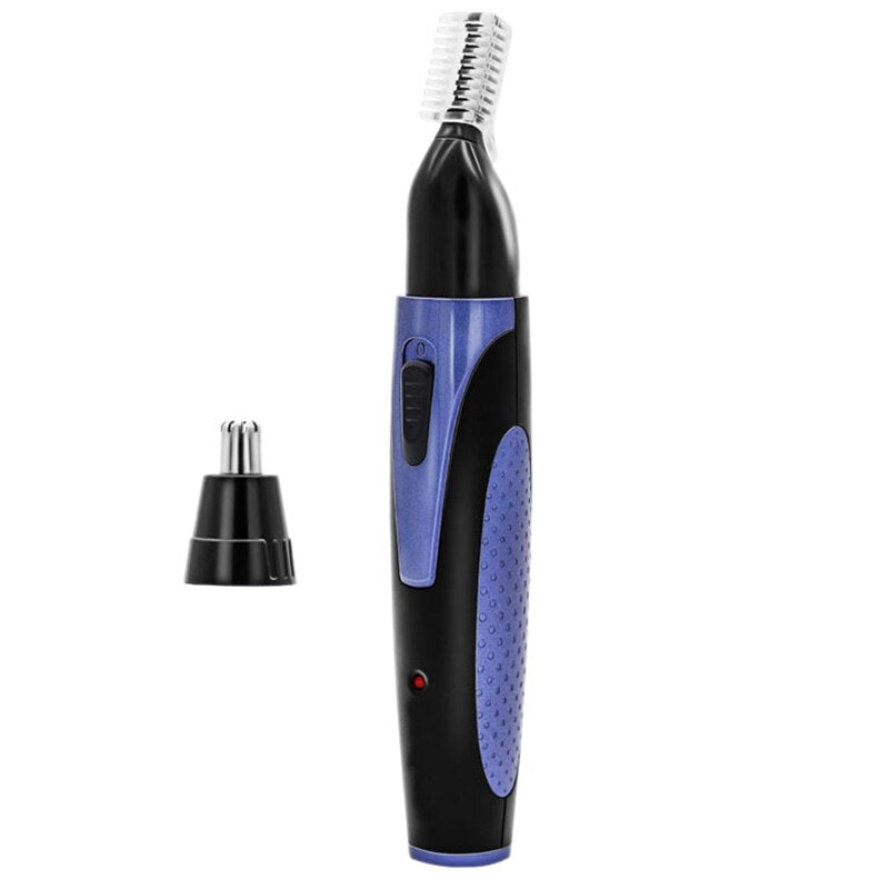 2 In 1 USB Nose Sideburn Eyebrow Beard Ear Hair Trimmer