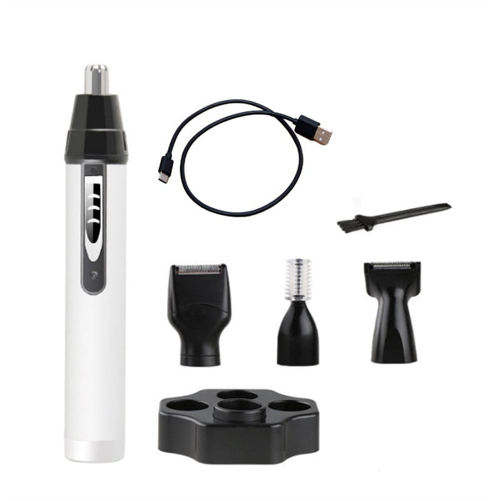 4 In 1 Mini Portable Nose Ear Eyebrow Trimmer Men's Electric Beard