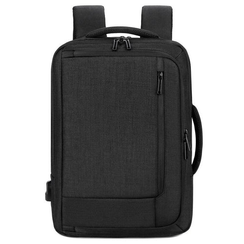 Men's Backpack Trendy Multifunctional Oxford Cloth Laptop Backpack USB