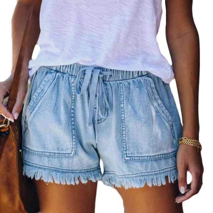 High Waisted Shorts Jeans Plus Size Denim Shorts