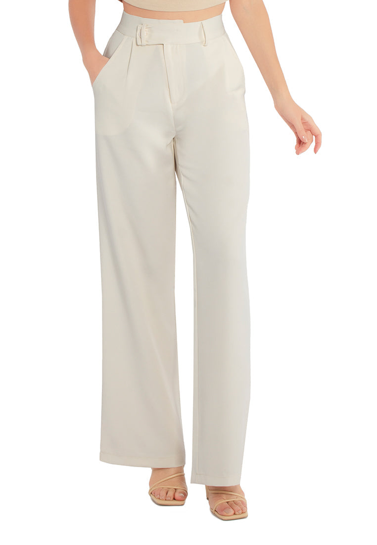 high waist flared pants