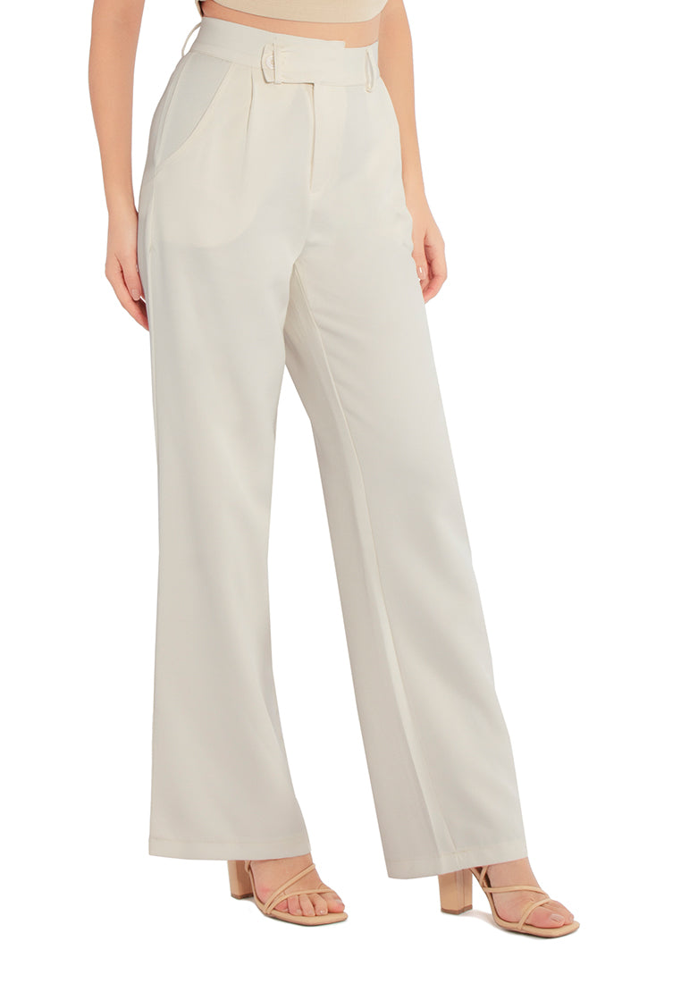 high waist flared pants