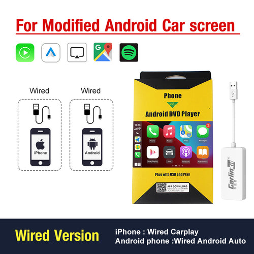 Carlinkit Usb Dongle Carplay Android Box Carpaly Ai Box Wireless