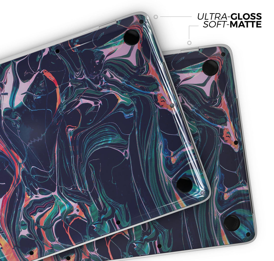 Liquid Abstract Paint Remix V30 - Skin Decal Wrap Kit Compatible with