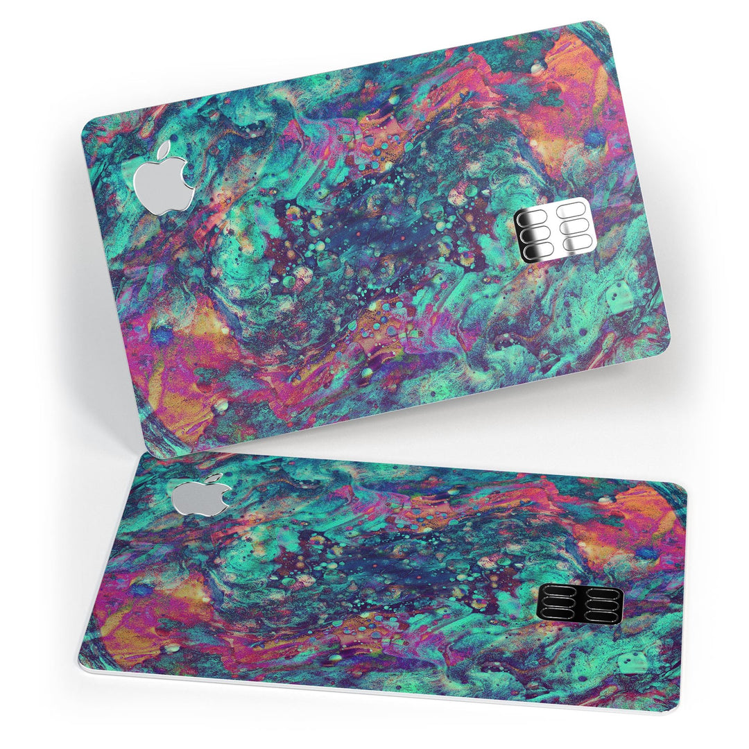 Liquid Abstract Paint Remix V91 - Premium Protective Decal Skin-Kit