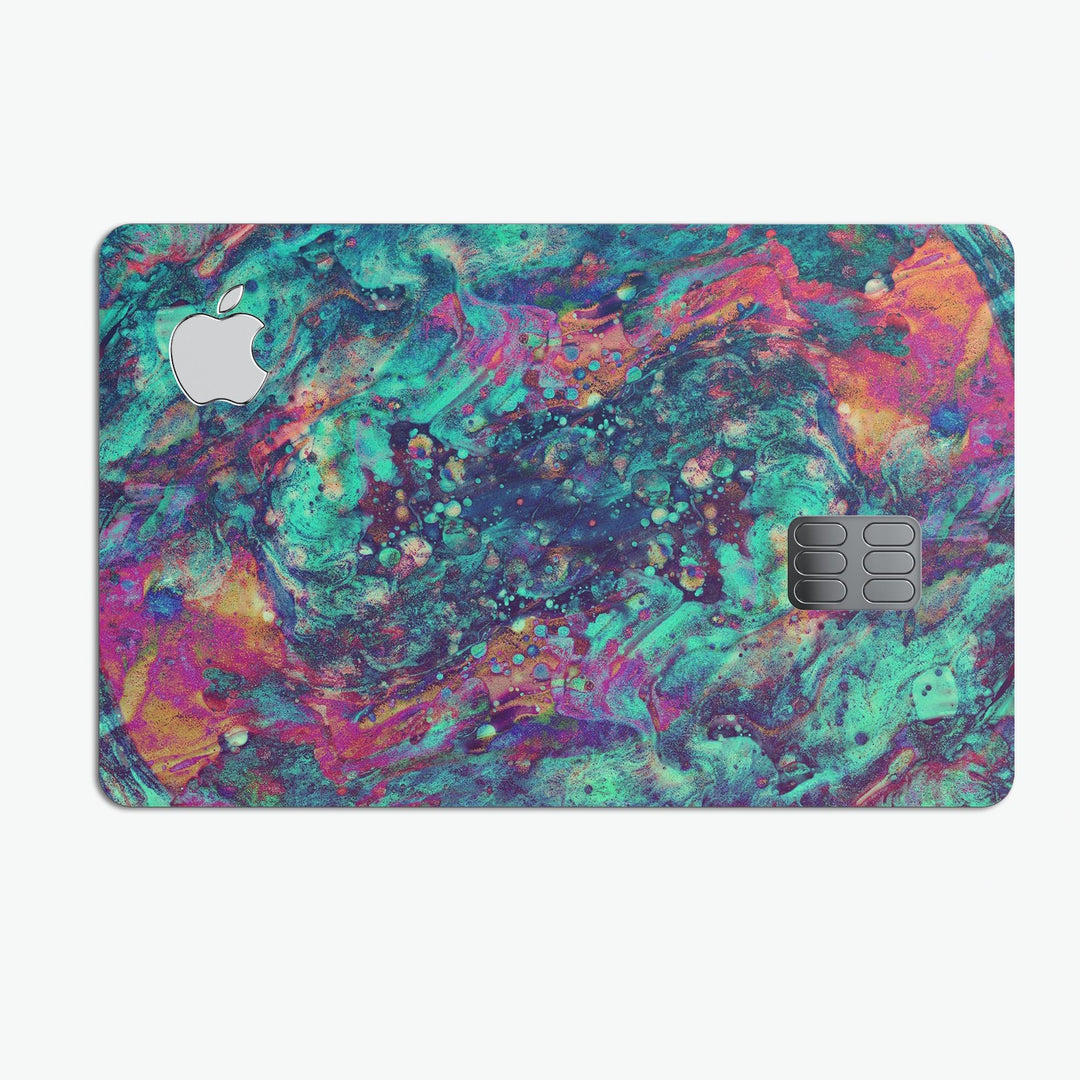 Liquid Abstract Paint Remix V91 - Premium Protective Decal Skin-Kit