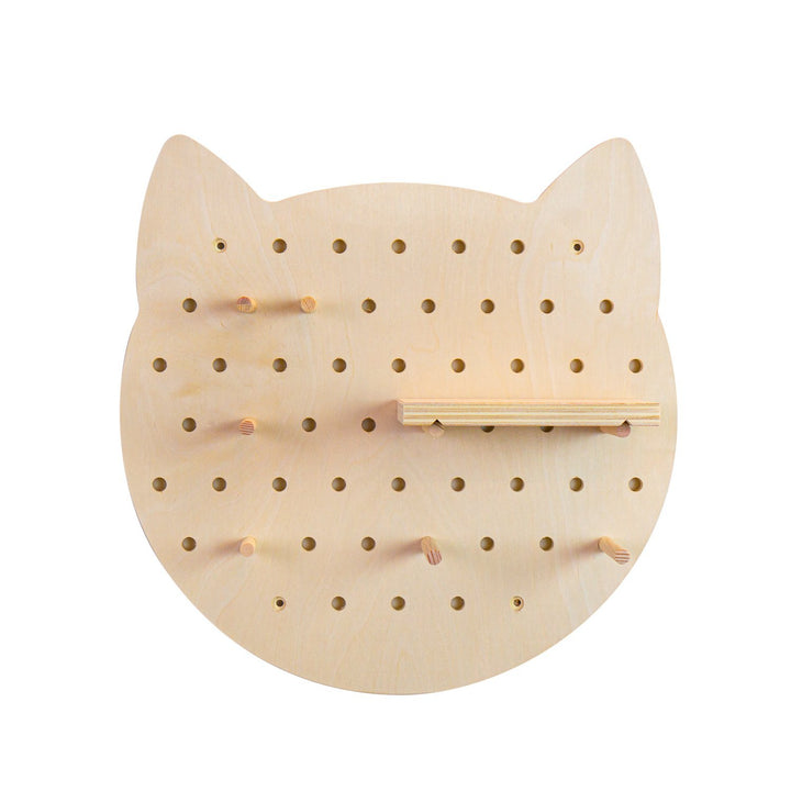 Pegboard-organizer in Kitty Shape