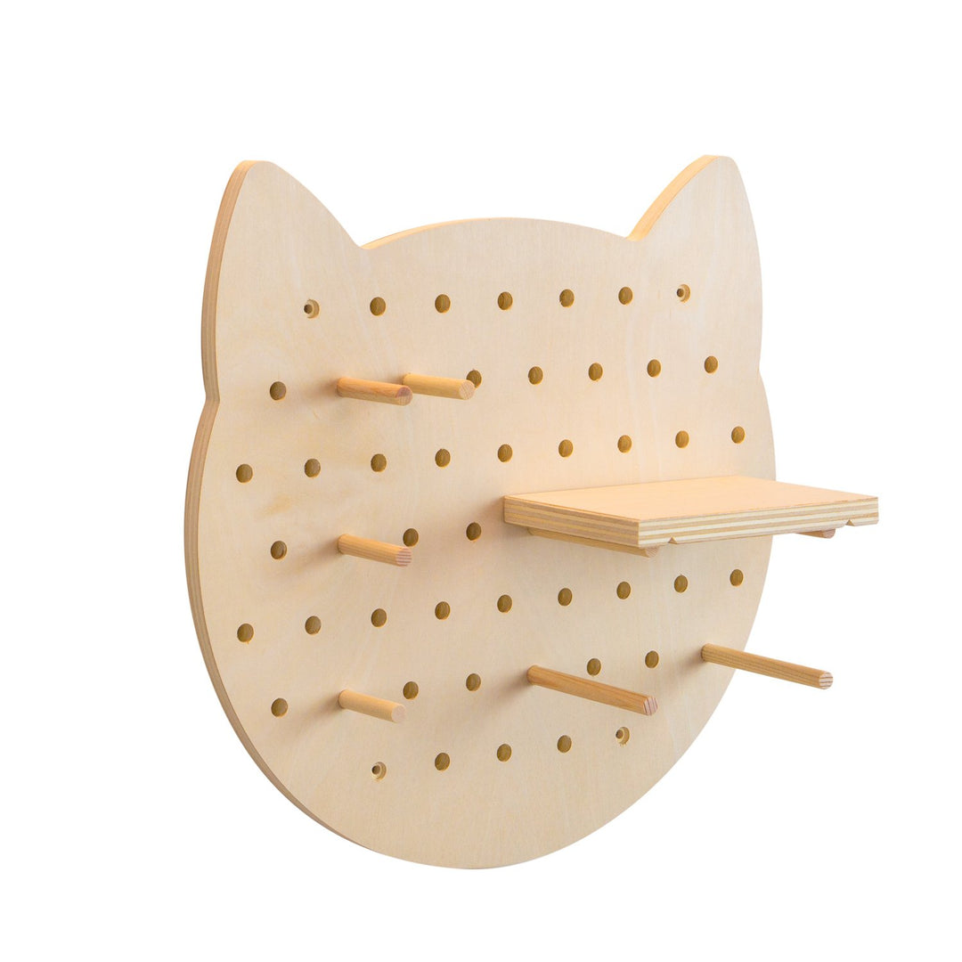 Pegboard-organizer in Kitty Shape