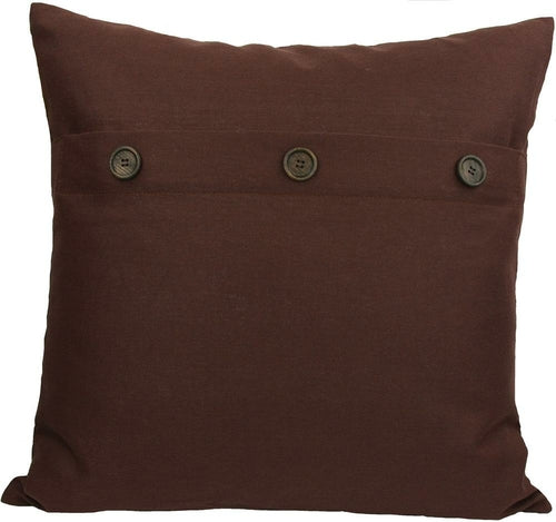 ML13004 Solid Color with Buttons Pillow, 20"x20"