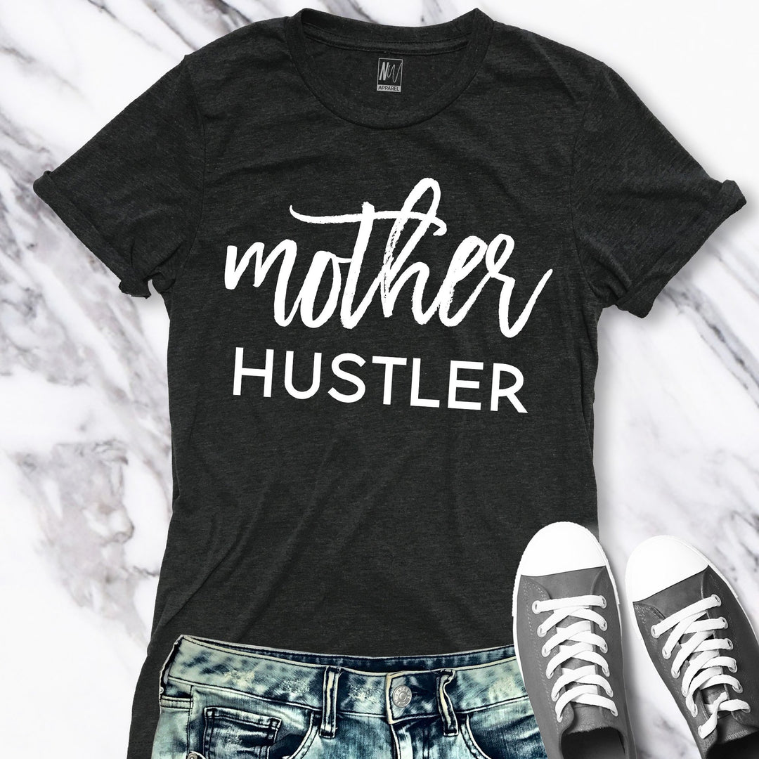 MOTHER HUSTLER Shirt Crew Neck Pick Color