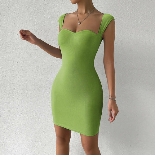 Sleeveless Knit Bodycon Dress