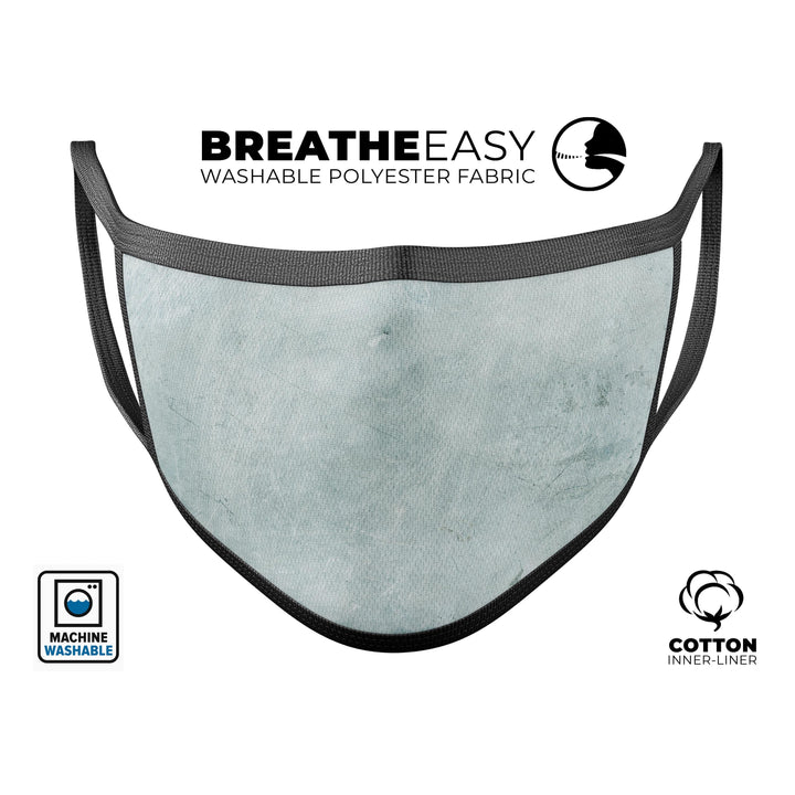 Rustic Mint Textured Surface V3 - Made in USA Mouth Cover Unisex