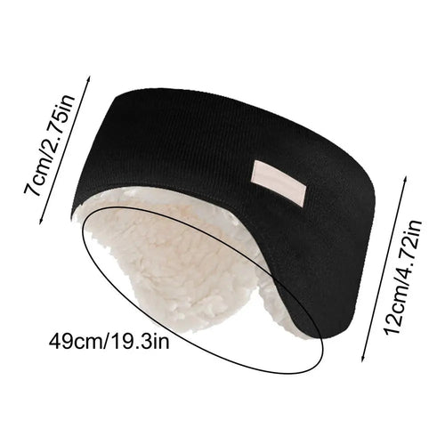 Winter Elastic Fashion Warm Sport Earmuffs for Women Men Unisex