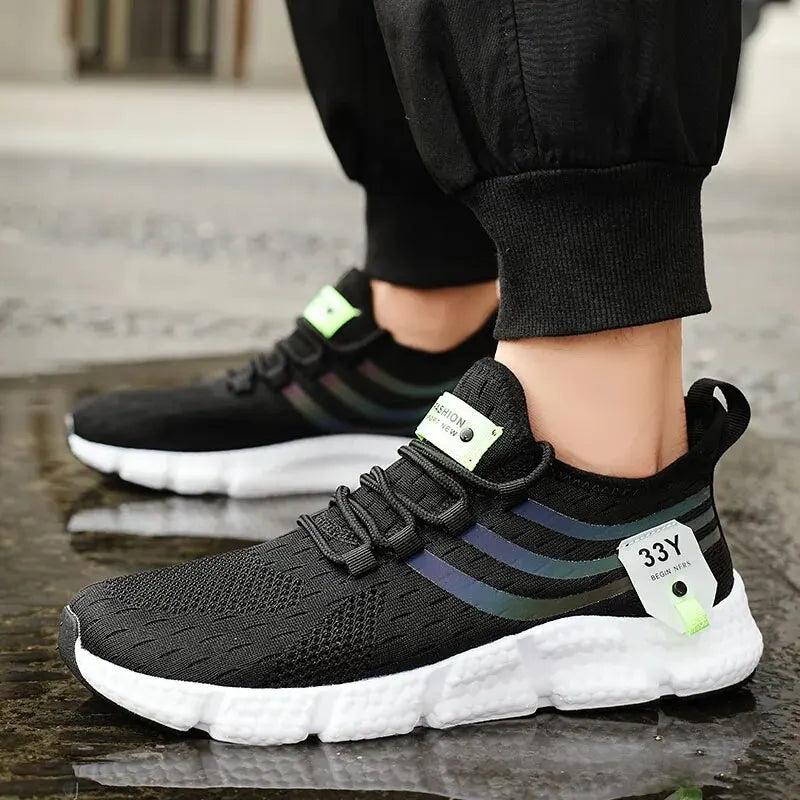 Men Running Walking Shoes Fashion Casual Sneakers Breathable Sport