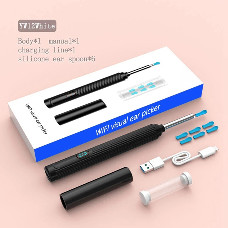Wireless Visual Ear Picker Otoscope Earwax Removal Tool With Camera