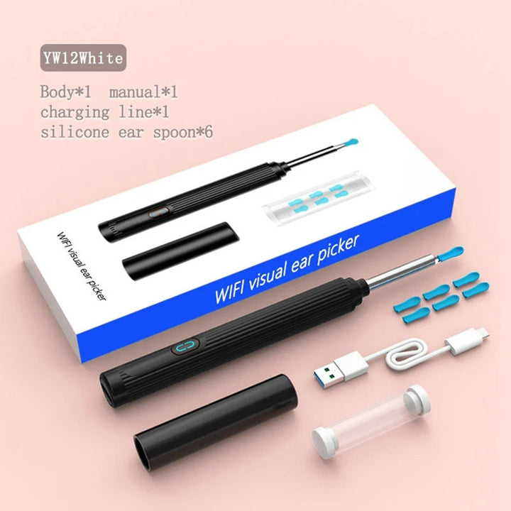 Wireless Visual Ear Picker Otoscope Earwax Removal Tool With Camera