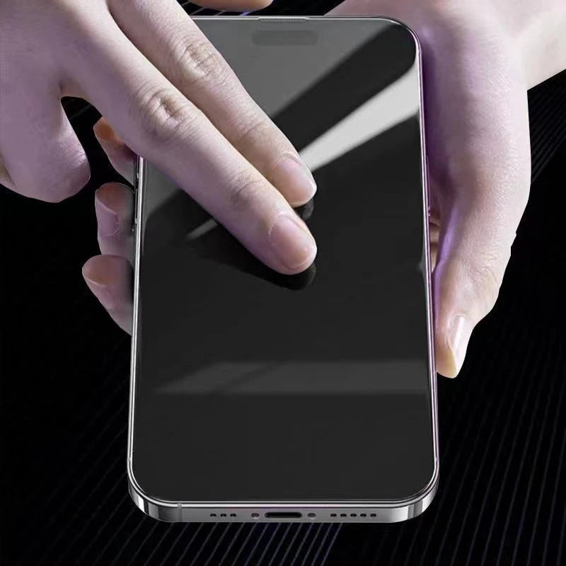 5PCS Privacy Tempered Glass For iPhone 15 14 13 12 11 Fall Prevention