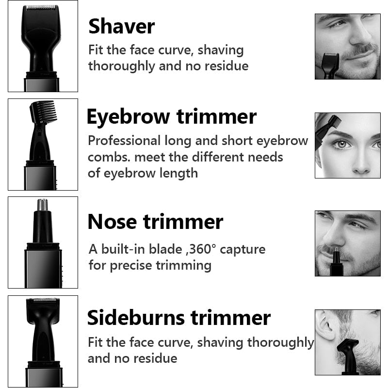 New Electric Nose Hair Trimmer Ear Nose Trimer Hair Remover