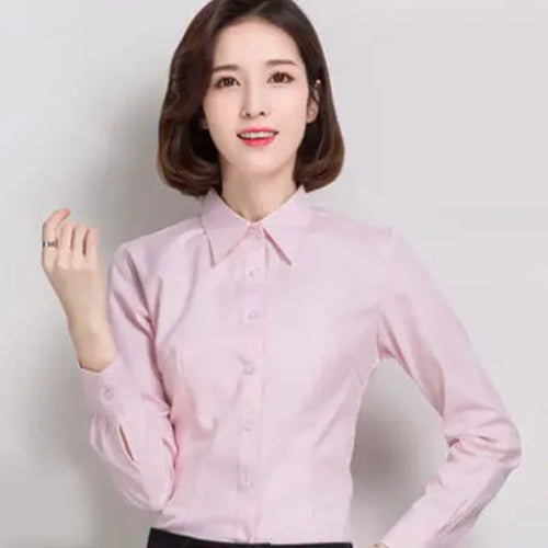 Women Shirts Blouses Women White Shirt Long Sleeve Blouse Female Tops