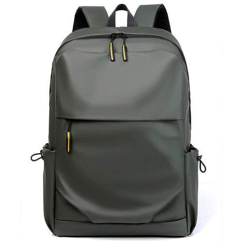 Business Men's Backpack Zipper Design 15.6 Inches Laptop Bag For Male