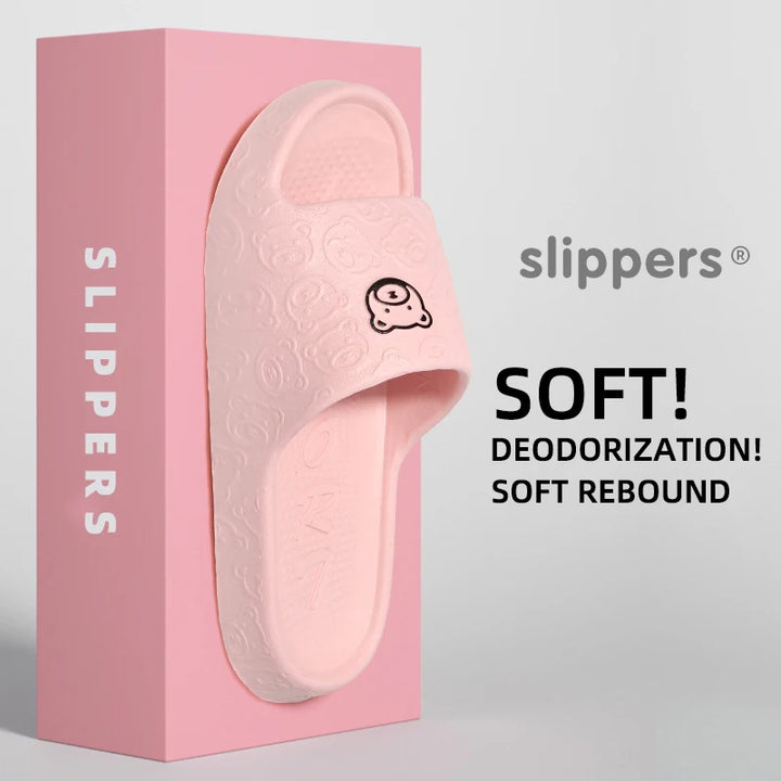 Non-slip Slippers Female Outer Wear 2024 New Bathroom Bathroom Indoor