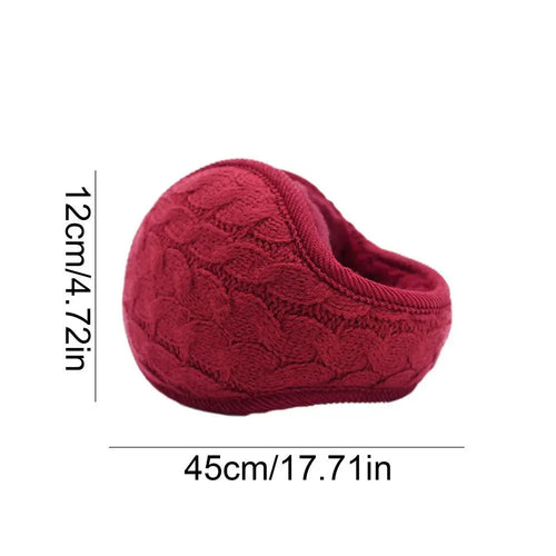 Foldable Ear Muffs Plush Earmuffs For Cold Weather Portable Soft Ear