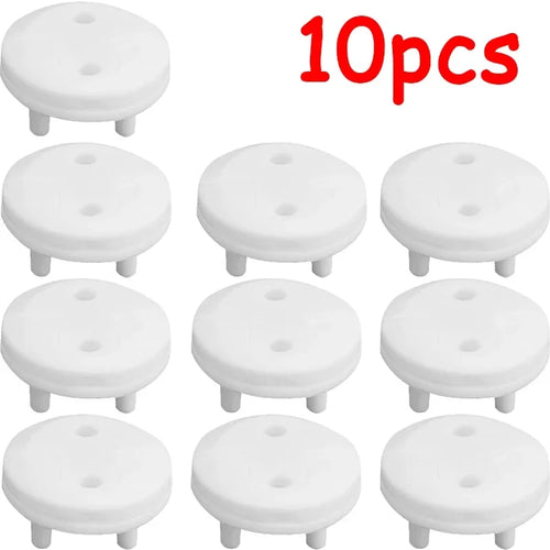 White Electrical Safety Socket Protective Cover Baby Care Safety Guard