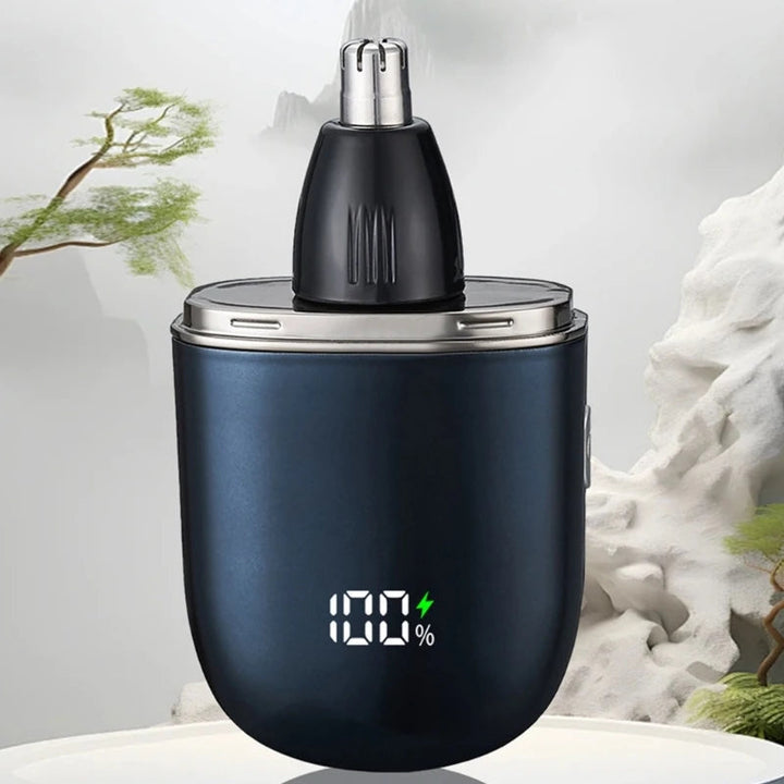 Portable Electric Nose Hair Trimmer Men Beard Shaver Wet Dry Use for