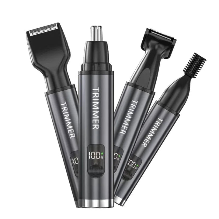 Electric Beard Trimer Rechargeable Nose Ear Hair Trimmer For Men
