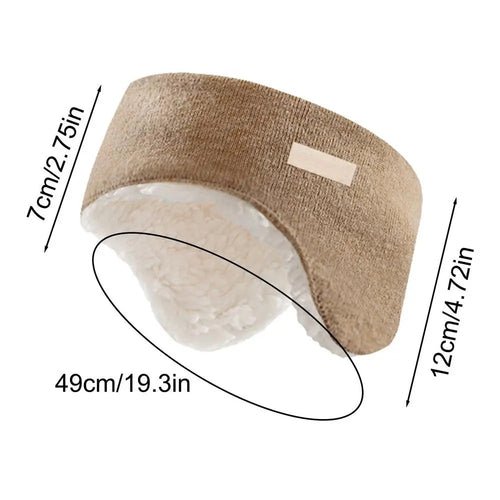 Winter Elastic Fashion Warm Sport Earmuffs for Women Men Unisex