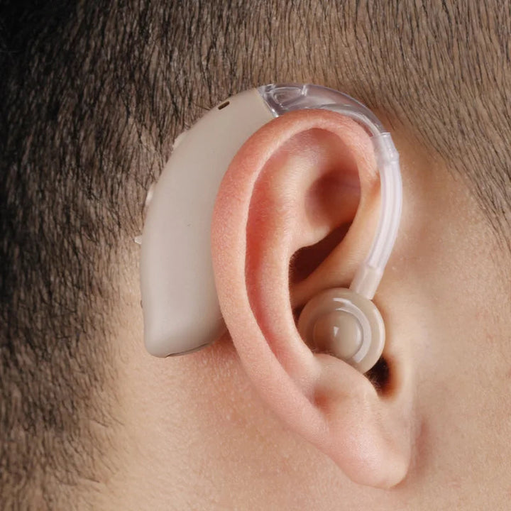 Rechargeable USB Hearing Aid Behind the Ear Sound Amplifier Elderly