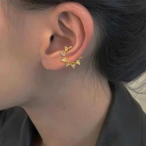 1 Pc 2025 Fashion Minilist No Piercing Ear Cuff Earrings for Woman