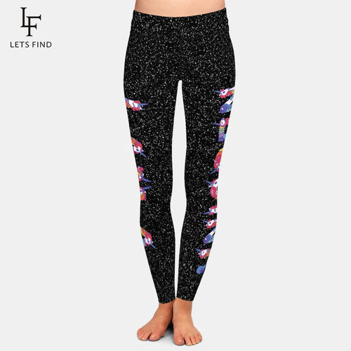 LETSFIND New High Elastic Women Casual Leggings Fashion Sexy High