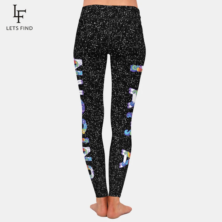 LETSFIND New High Elastic Women Casual Leggings Fashion Sexy High