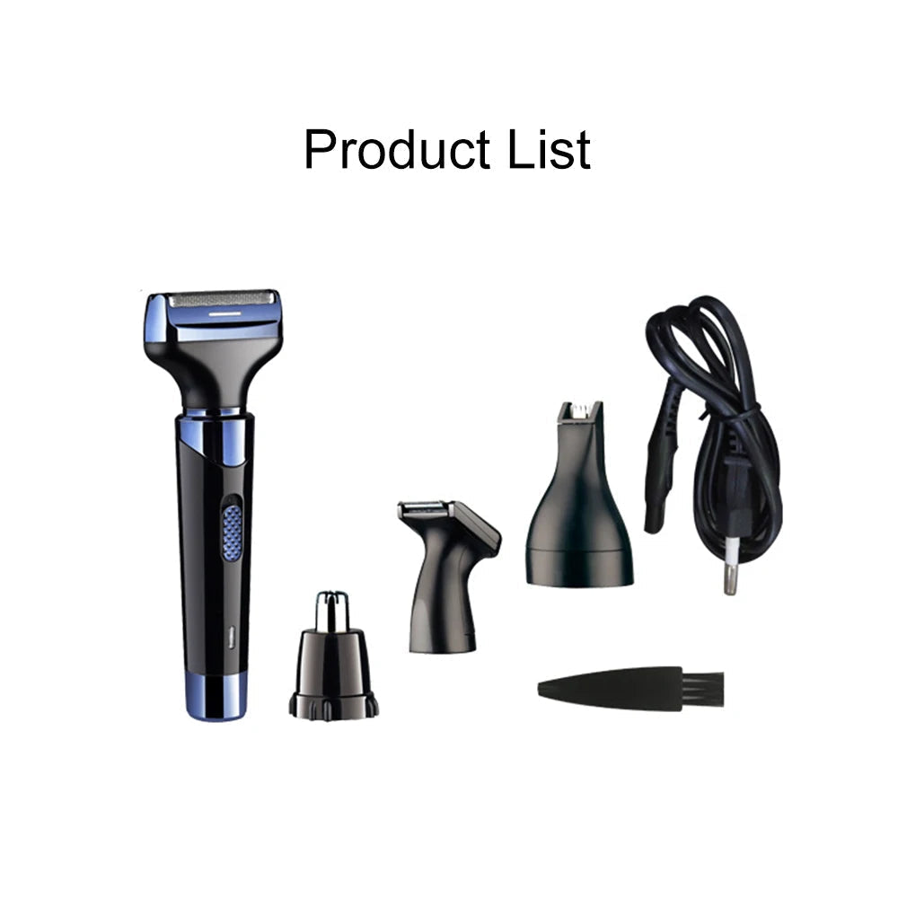 Portable Multifunctional Electric Nose Hair Trimmer Hair Cut Clipper